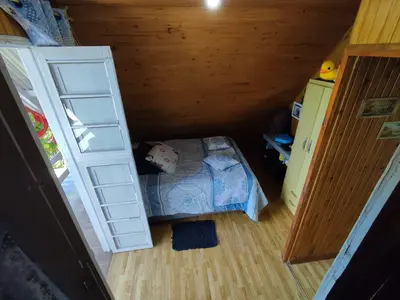 Linda Chácara/Sítio com casa em estilo cabana